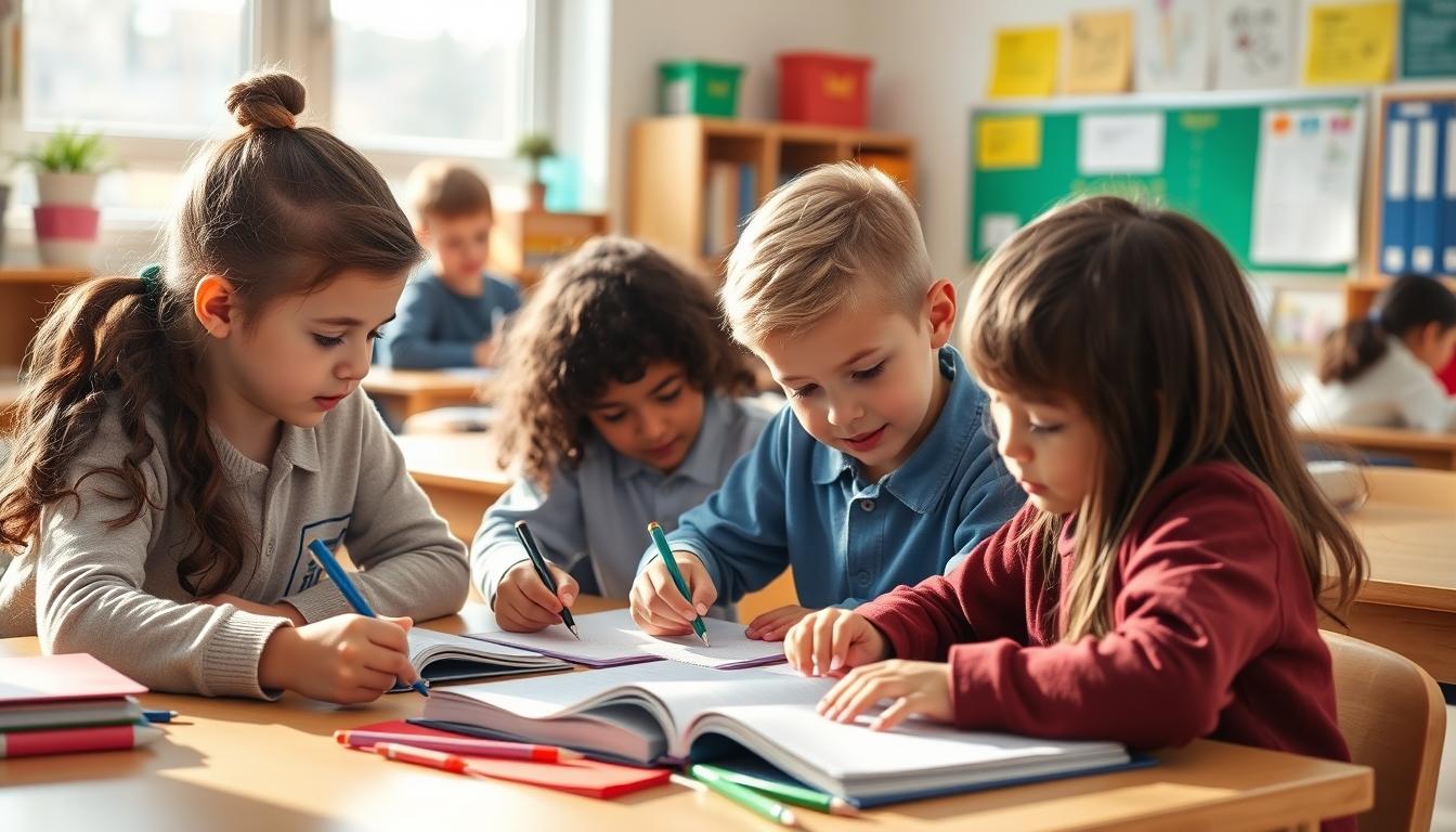 Digital learning platform with online study materials